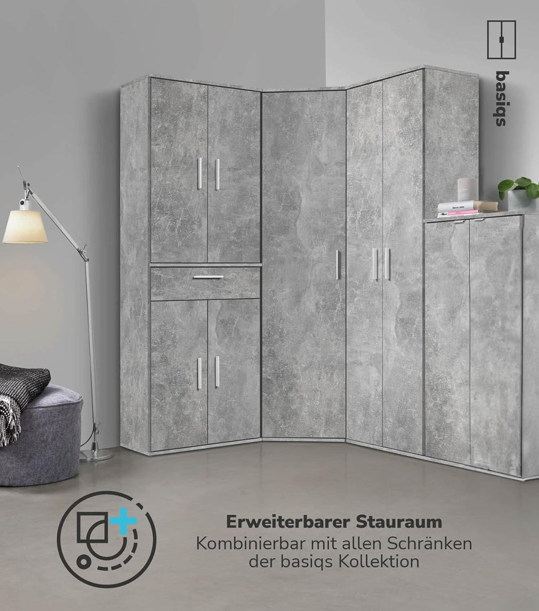 mokebo Mehrzweckschrank Büroschrank &