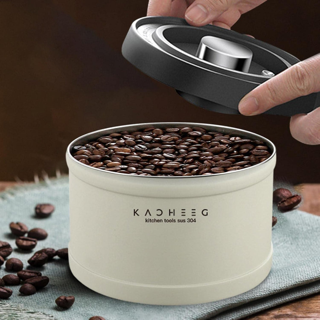 Vakuum-Aufbewahrung von Kaffee, Behälter mit Leerpumpe, Behälter für Vakuumbehälter für Kaffeebohnen