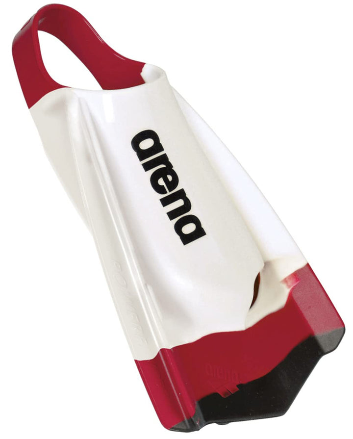 ARENA Powerfin Pro Schwimmflossen 12.5-13 rot / schwarz / weiss, 12.5-13 rot / schwarz / weiss