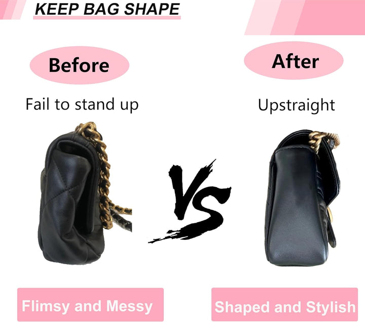 Filz-Mini-Taschen-Organizer-Einsatz, kompatibel mit GG Marmont Matelassé Schultertasche und weiteren