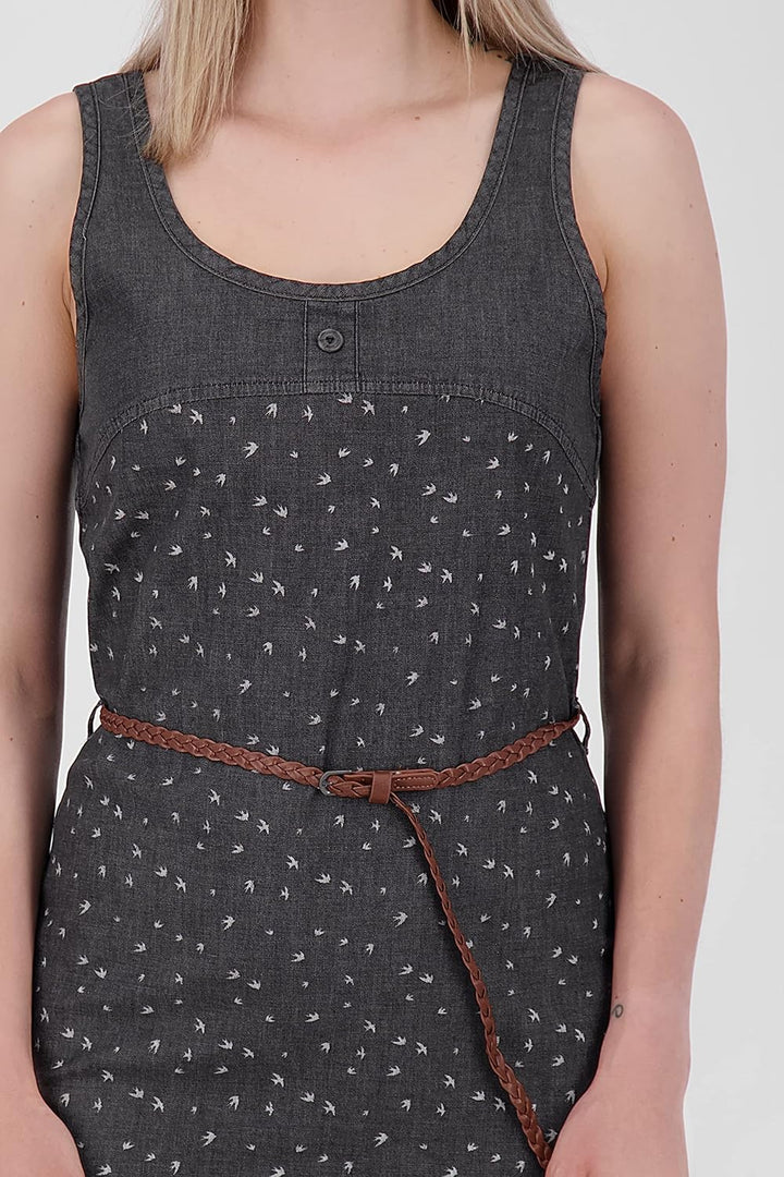 ALIFE and Kickin DoiaAK B Dress M Black Denim, M Black Denim