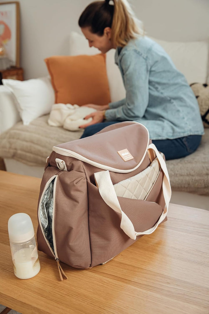 BÉABA, Wickeltasche Sydney II, modular, grosses Volumen, mehrere Fächer, grosses Wickelfach, isolier