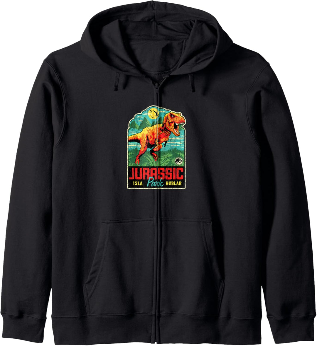 Jurassic Park T-Rex Roaring Gift Shop Decal Kapuzenjacke