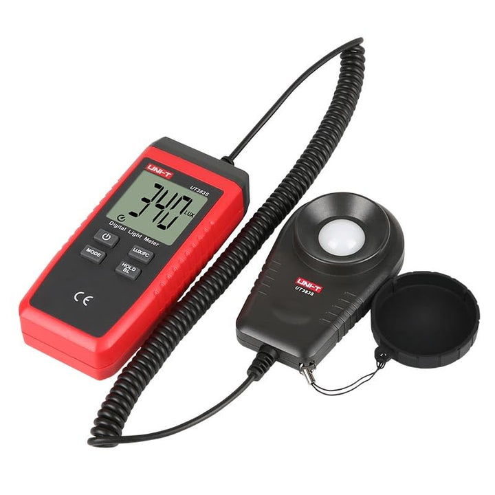 UNI-T Uni-trend Luminometer UT383S Digital Light Meter Lux/FC Meters Luminometer Photometer 200,000