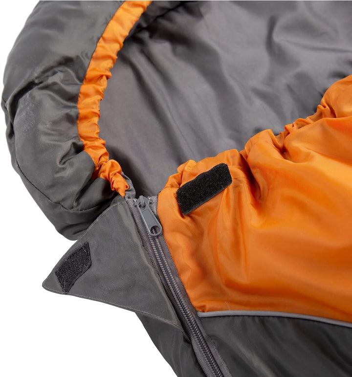 Trespass Bunka Unisex 3-Jahreszeiten-Schlafsack mit Hohlfaserfüllung