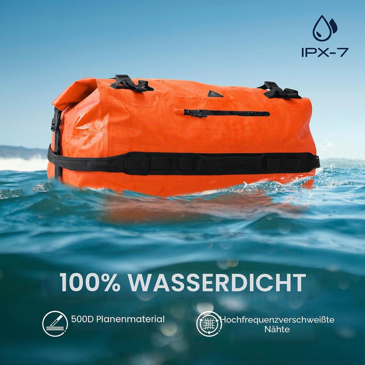 Haimont wasserdichter Rucksack, vielseitig wasserdicht Tasche, Dry Bag komfortabel, RollTop, Strand,