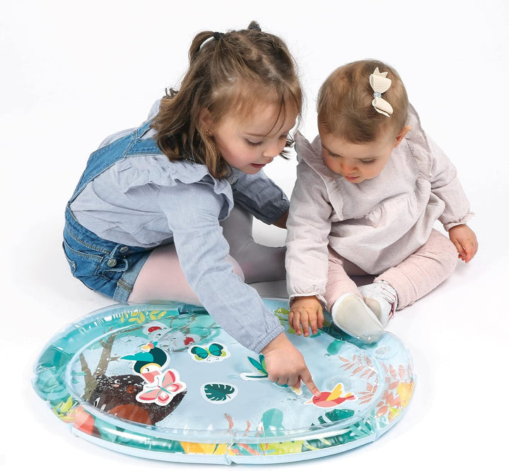 LUDI — Wassermatte im Dschungel — Grosse Matte für sensorische Aktivitäten, um Babys zu wecken — mot