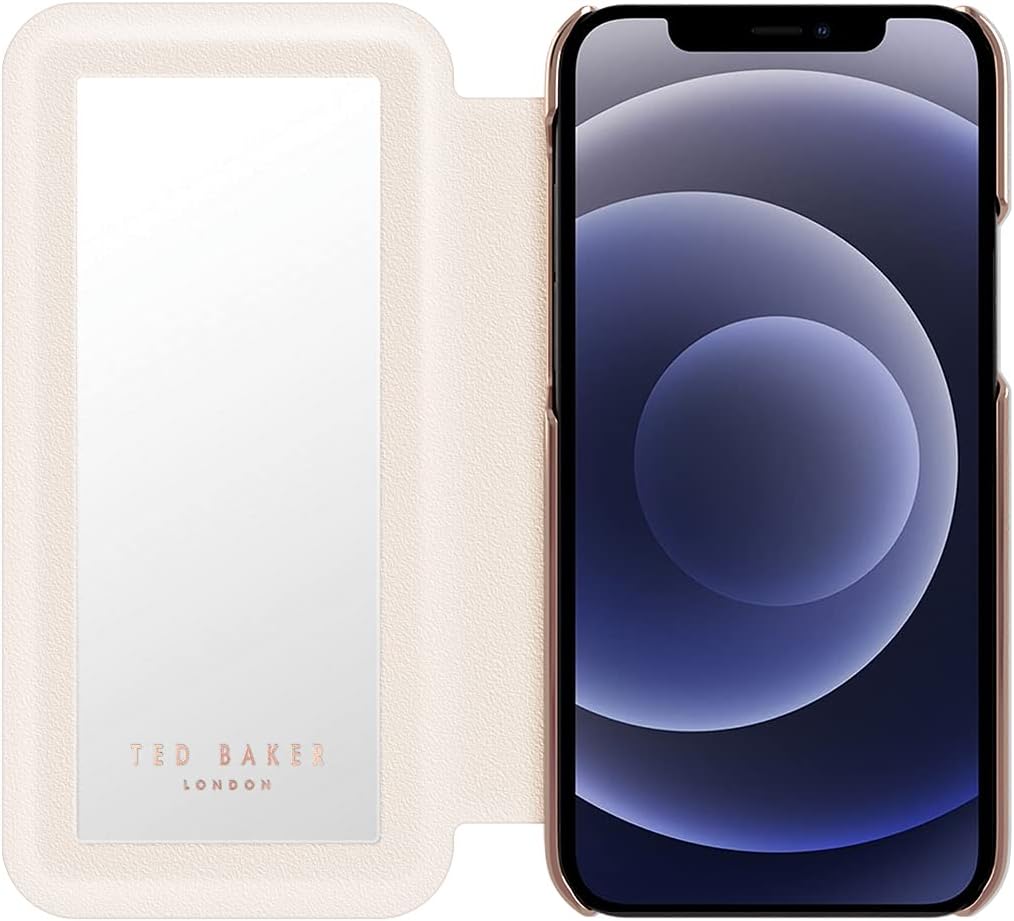 Ted Baker Schutzhülle für iPhone 13 Pro, verspiegelt, Salbeigrün