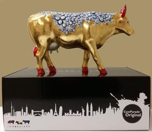 The Evil Eye Cow - aka Nazar Boncugu (Large)