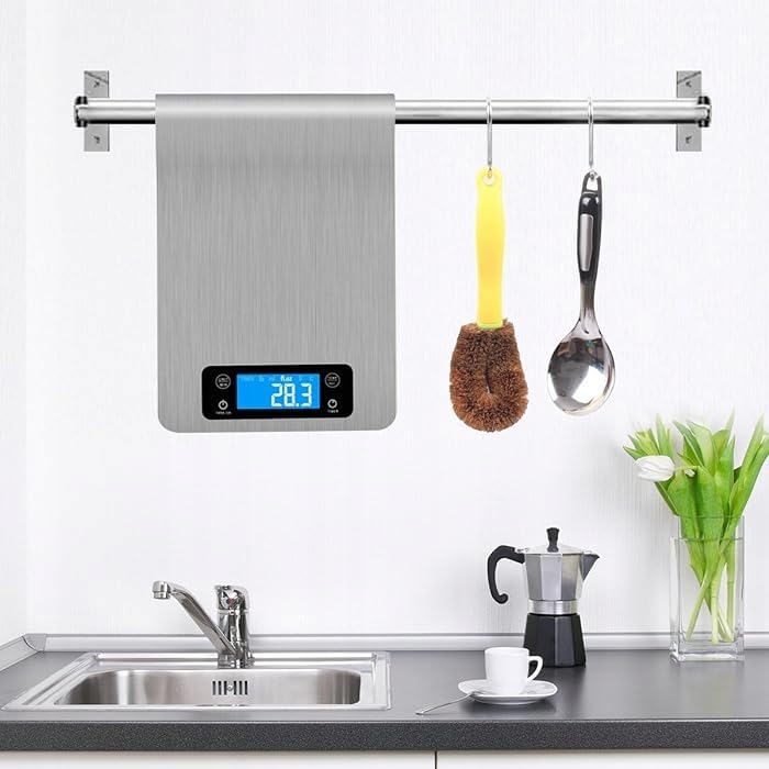 LTC LCD-Küchenwaage WG116 - Wägebereich 0,1-5000 g - Wägegenauigkeit 0,1 g - Masseinheiten g/ml/fl:o