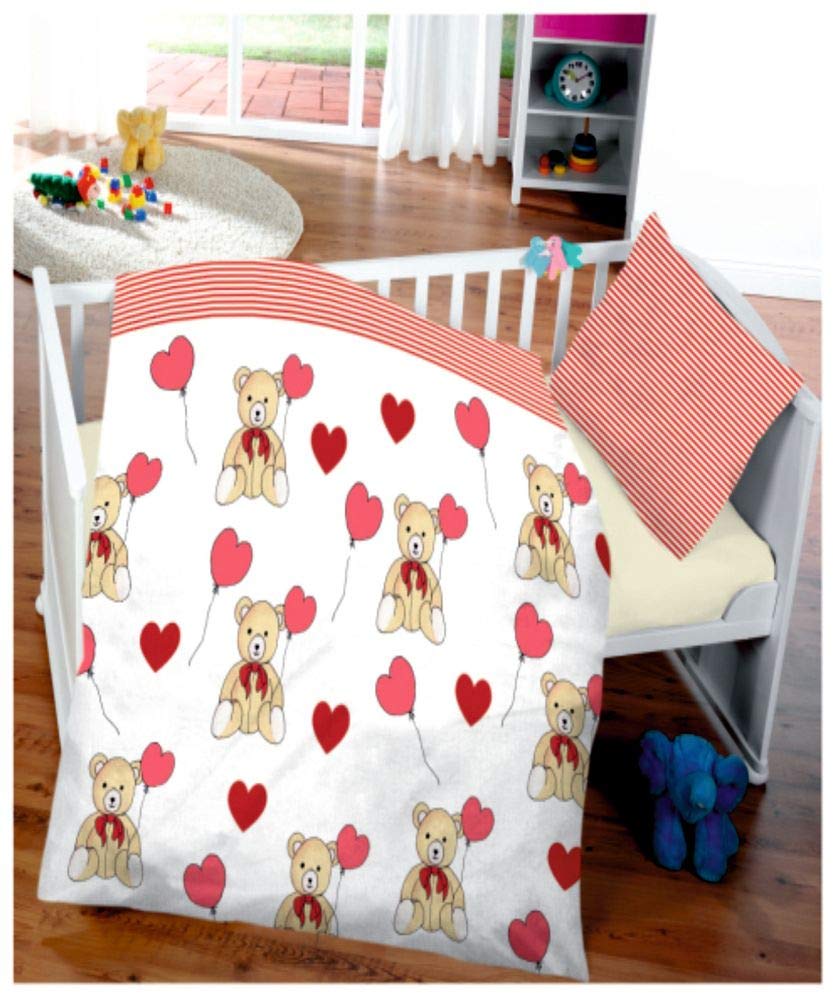 Holiday Tolle Moderne Baby Kinder Baumwolle Bettwäsche mit Reissverschluss 100x135 40x60, Design - M
