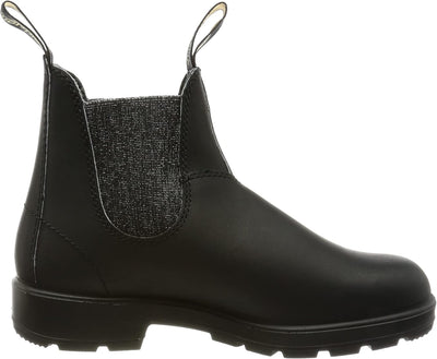 Blundstone Damen Original 500 Series Chelsea Boot 36 EU Black Silver Glitter, 36 EU Black Silver Gli