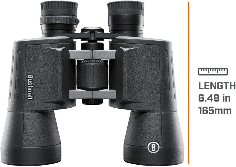 Bushnell - Powerview 2 - Fernglas - 10x50 - Porro - Aluminium Metallgehäuse - Mehrschichtvergütung -