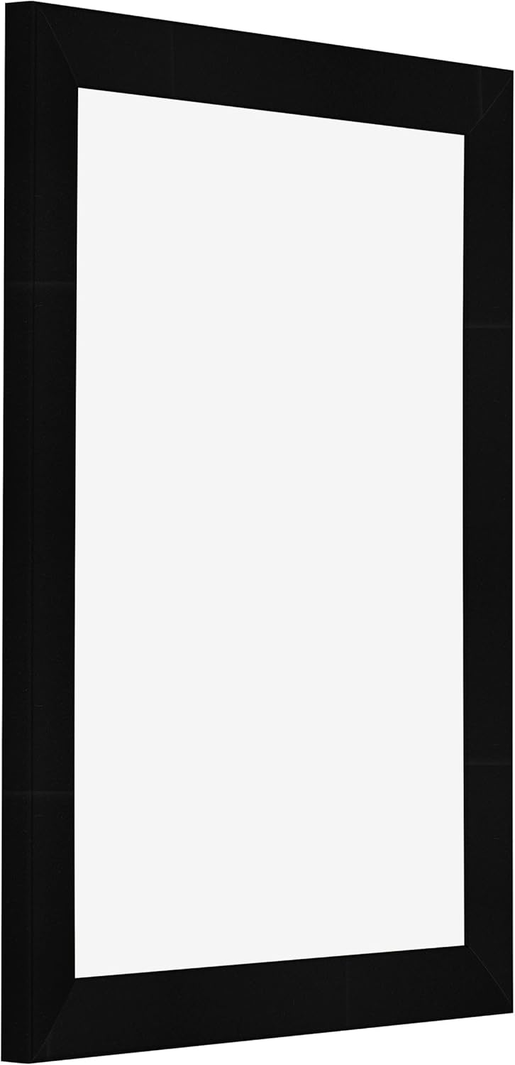 yd. Your Decoration - Bilderrahmen 75x100 cm - Schwarz Hochglanz - Bilderrahmen aus MDF mit Acrylgla