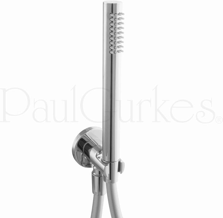 PaulGurkes Regendusche Komplett Set Unterputz Regenwalddusche 20cm Wandarm Komplettset Regenbrause T