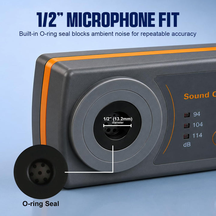 Klang Meter Dezibel Niveau Kalibrator Kalibrierung 114dB / 94dB / 104dB Kalibrierung Niveau für Scha