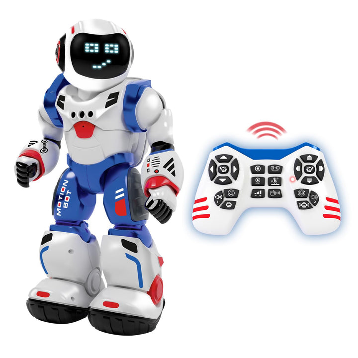 Xtrem Bots - Bruce | Roboter Kinder | Roboter Spielzeug Mit 20 Gesichtsausdrücken | Robot Programmie