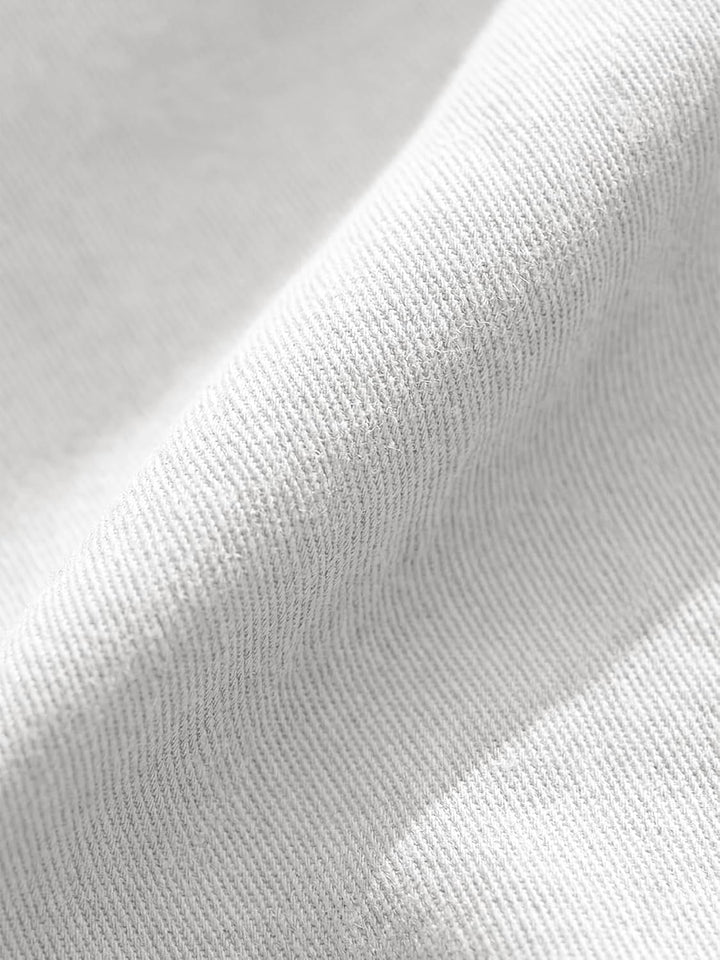 JMIERR Kurze Hosen Herren Shorts Herren Sommer Chino Baumwolle Elastische Taille mit Taschen XXL Wei