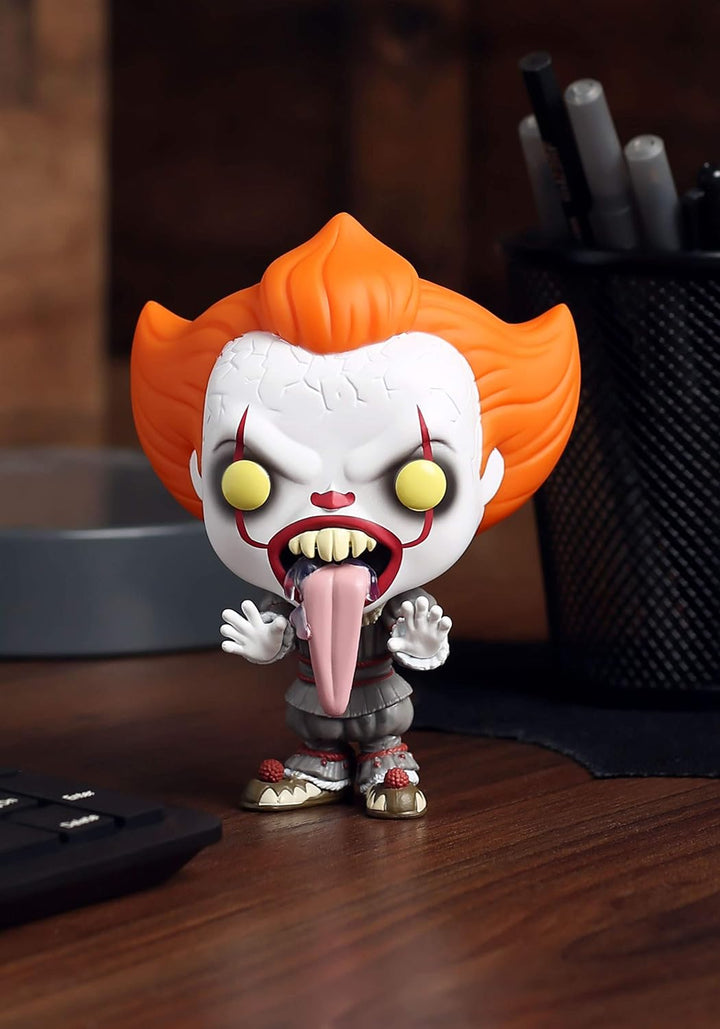 Funko Pop! Vinyl: Movies: IT: Chapter 2-Pennywise mit Dog Tongue - IT Chapter Two - Vinyl-Sammelfigu