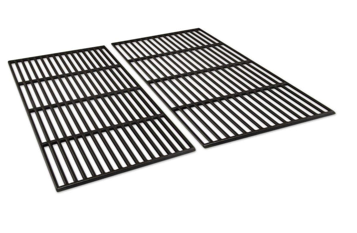 Grillrostprofi 48 x 34 cm Grillrost Edelstahl Gusseisen emailliert für Weber Genesis II E-310, Genes