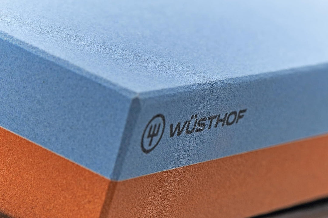 WÜSTHOF Abziehstein J1000/3000, Rot / Blau J 1000 / 3000, J 1000 / 3000