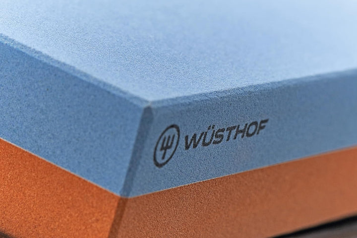 WÜSTHOF Abziehstein J1000/3000, Rot / Blau J 1000 / 3000, J 1000 / 3000