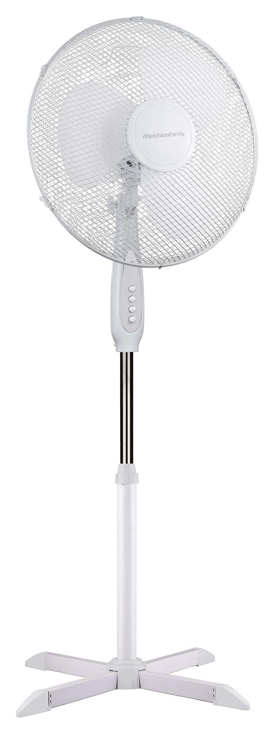Melchioni Family | Standventilator mit 3 Geschwindigkeiten, 40 cm Durchmesser, 3-Blatt-Lüfter, mit O