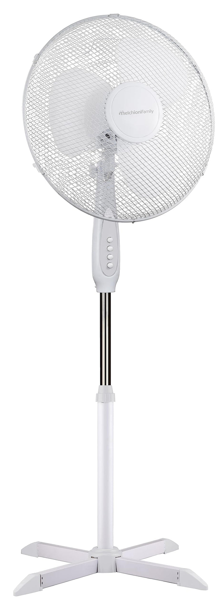 Melchioni Family | Standventilator mit 3 Geschwindigkeiten, 40 cm Durchmesser, 3-Blatt-Lüfter, mit O