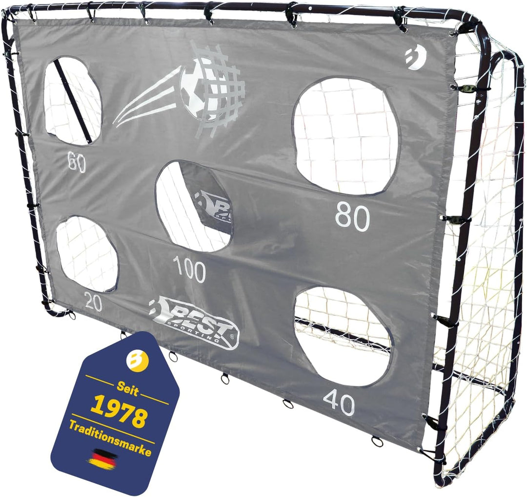 Best Sporting Fussballtor mit Torwand I Fussballtor Kinder mit verschiedenen Farbmotiven I Fussball