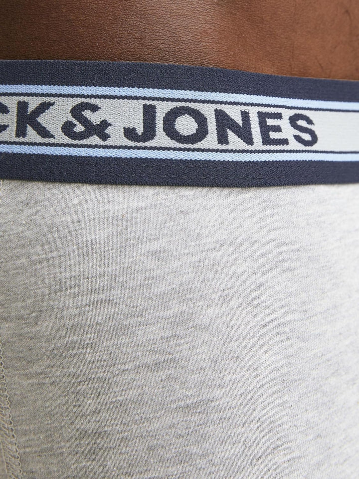 JACK & JONES Male Kurze Boxershorts 10er-Pack Kurze Boxershorts M Dark Grey Melange, M Dark Grey Mel