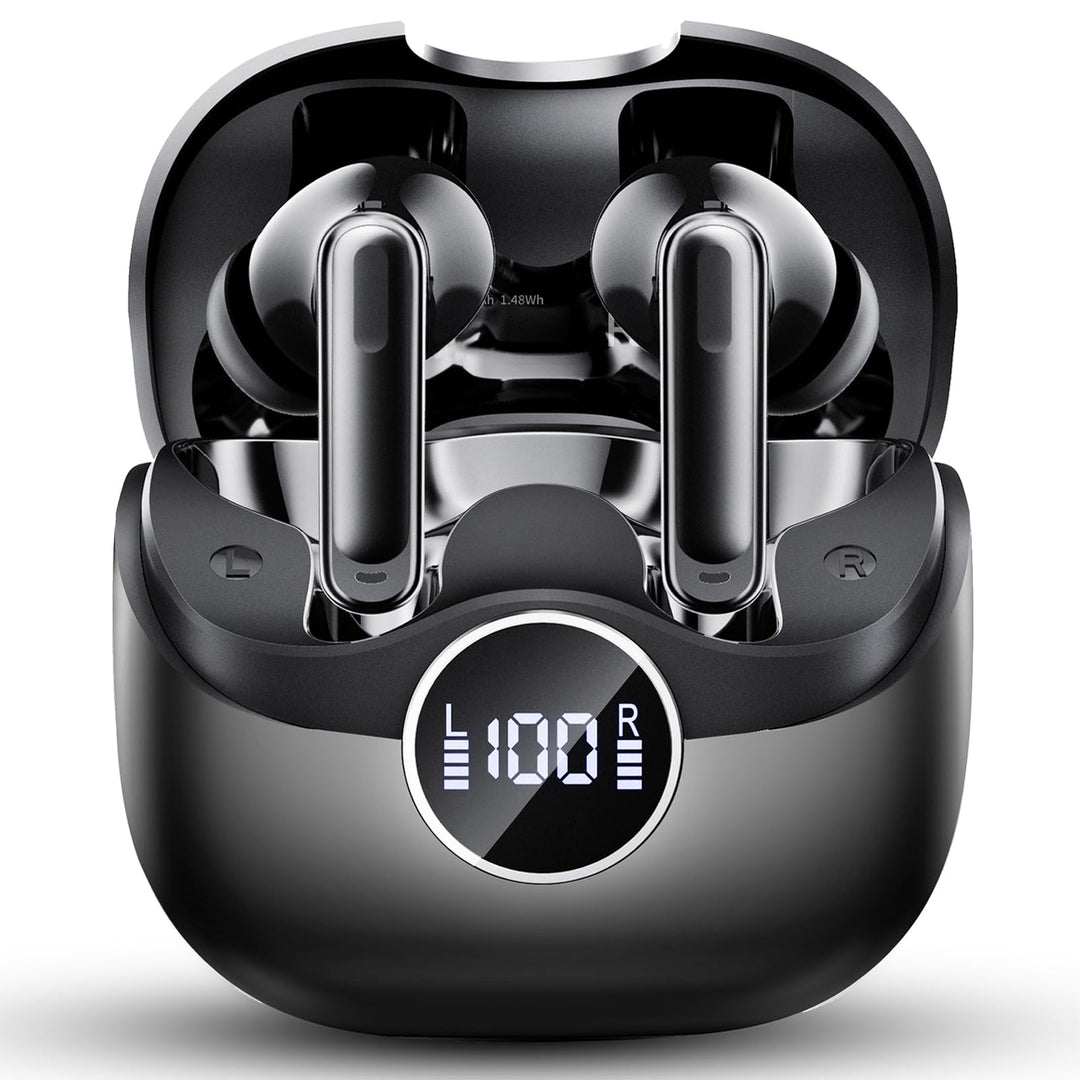 Adaptive Hybride Aktive Geräuschunterdrückung Kopfhörer Kabellos Bluetooth, Bluetooth 5.4 Kopfhörer