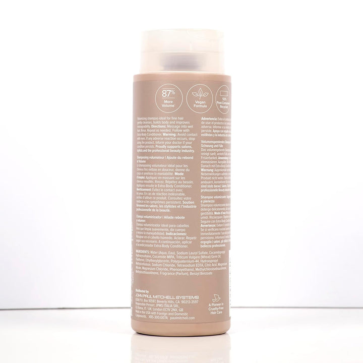 Paul Mitchell Extra-Body Shampoo - Volumen-Shampoo für normales bis feines Haar, stärkende Hair-Care