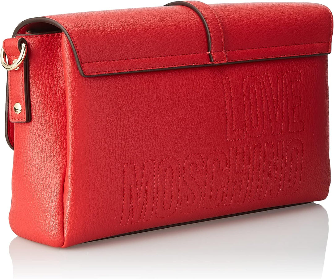 Love Moschino Women's Jc4313pp0gkw0 Shoulder Bag, 16X27X15 Rot, Rot