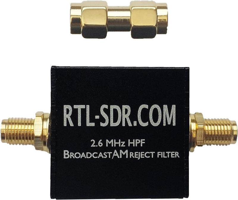 Broadcast AM Reject High Pass Filter (2.6 MHz HPF) by RTL-SDR Blog