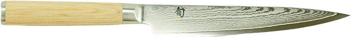 KAI Shun Classic White Set – Allzweckmesser DM-0701W 15 cm, Damastmesser VG10, japanisches Messer ul