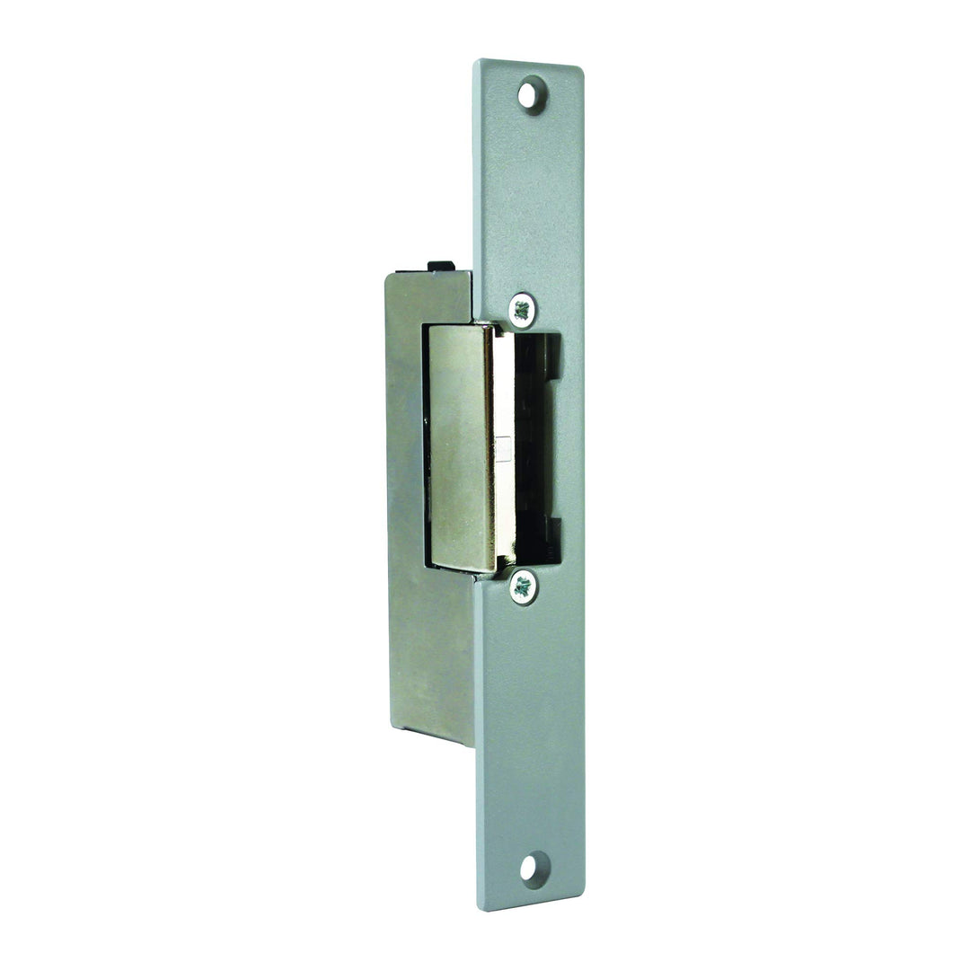 EXTEL Elektrischer Türoffner mit Speicherfunktion kurz (16cm), Grau
