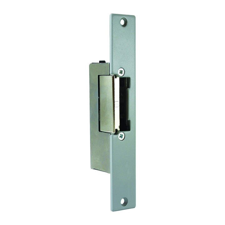 EXTEL Elektrischer Türoffner mit Speicherfunktion kurz (16cm), Grau