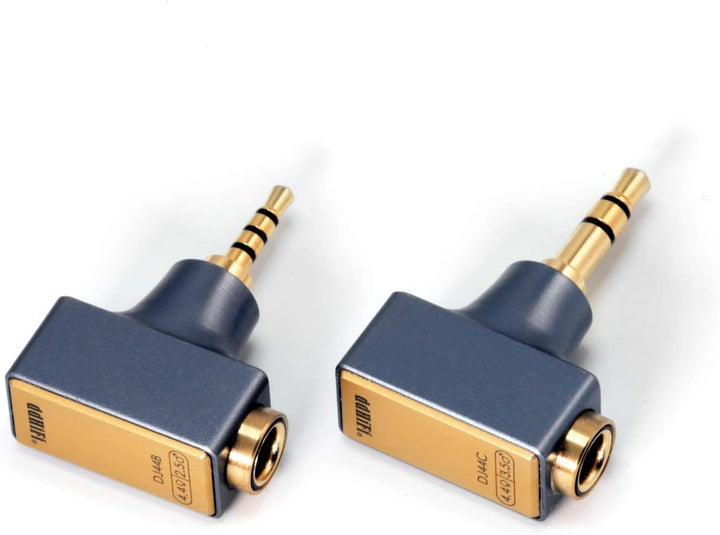 Linsoul DD HiFi DJ44C Mark II 4.4mm Female to 3.5 Male Headphone Adapter with Gold-Plated Copper Soc