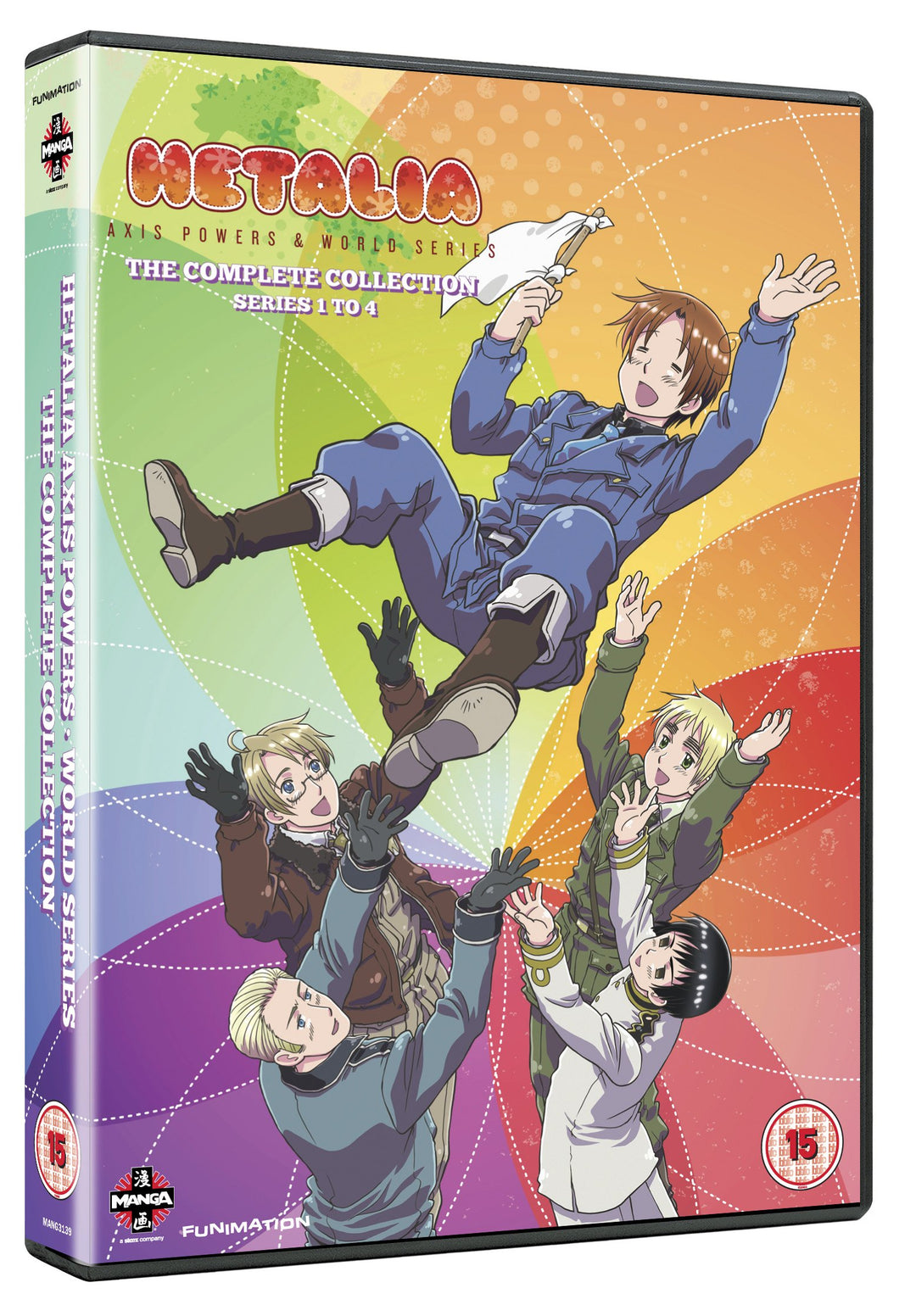 Hetalia Axis Powers Complete Season 1-4 Collection, DVD