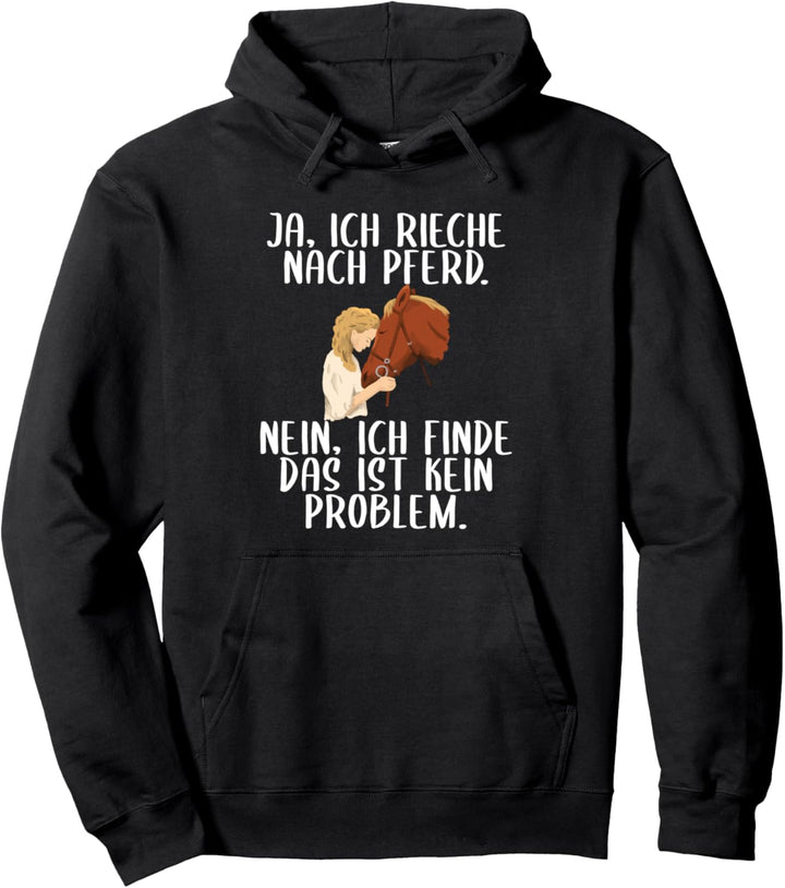Cooles Reiten Reiter Geschenk Pferde Spruch Pullover Hoodie