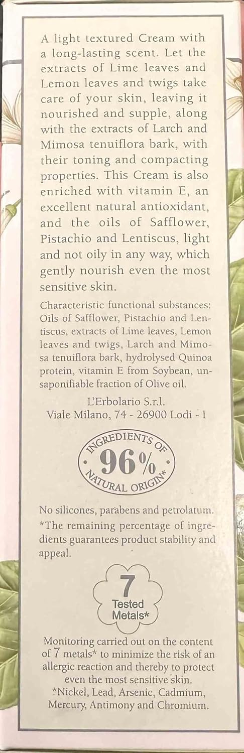 L'Erbolario Frescaessenza Körperfluid, 1er Pack (1 x 200 ml)