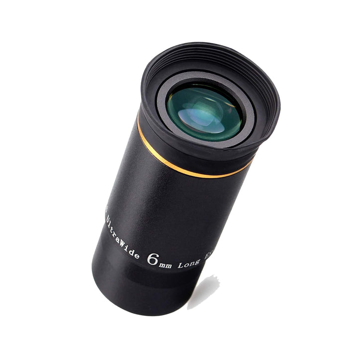 Svbony Teleskop Okular, 1,25” 6mm Okular 66° Ultra Weitwinkel Angenehmes Sichtfeld Linse, Planeten S