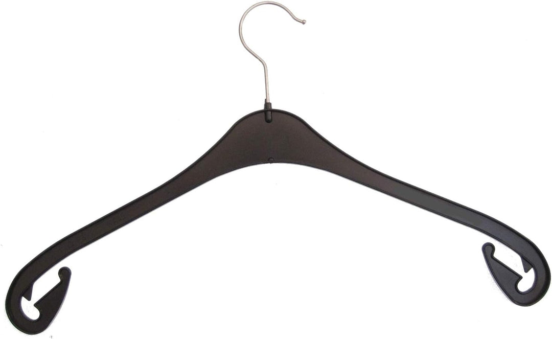 Kleiderbügel aus Kunststoff, schwarz, Rockhaken, 43 cm 50 STK. 50 St. Na43s, 50 St. Na43s