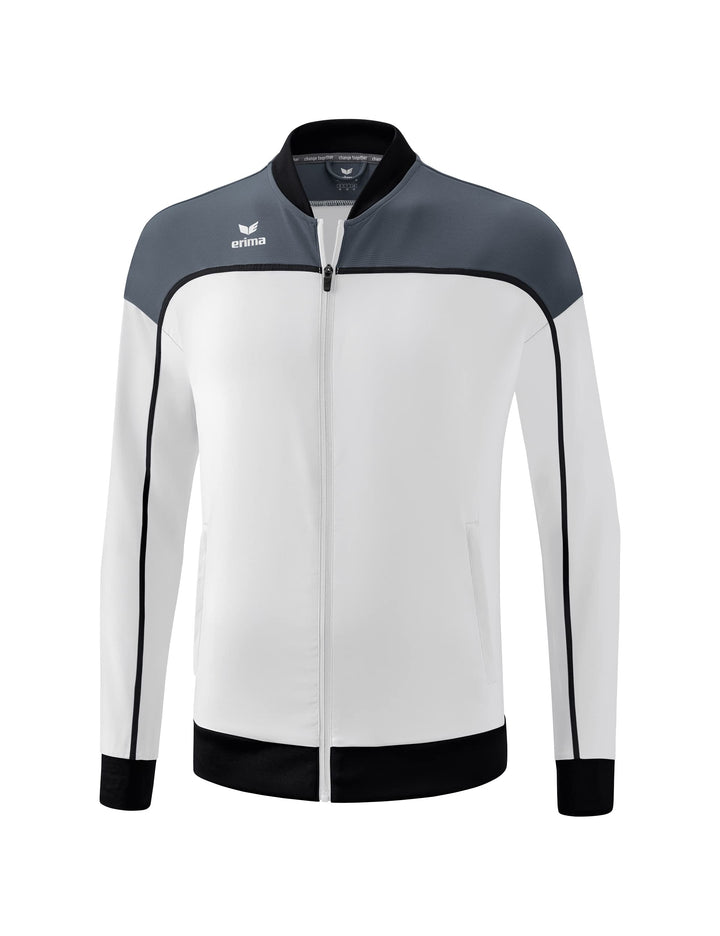 Erima Herren „CHANGE by erima" funktionelle Präsentationsjacke L weiss/slate grey/schwarz, L weiss/s
