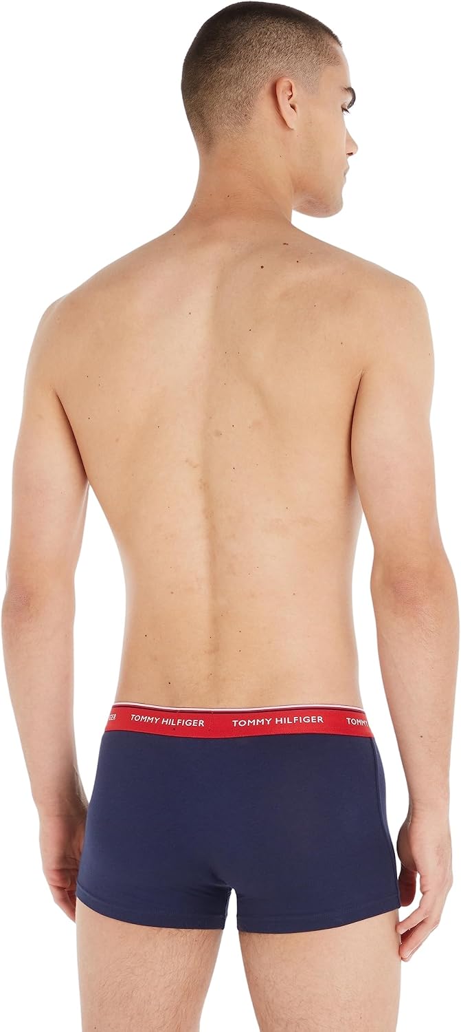 Tommy Hilfiger Herren Boxershorts (3er Pack) S Mehrfarbig (Multi / Peacoat), S Mehrfarbig (Multi / P