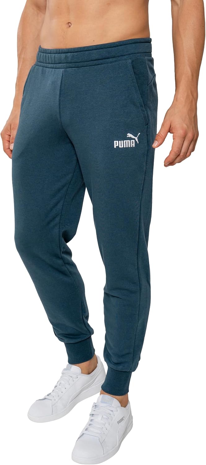 PUMA Jogginghose Statement Deluxe Edition Trainingshose Baumwolle M Dark Night, M Dark Night