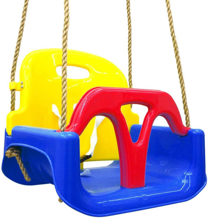 LittleTom 3-in-1 Babyschaukel Outdoor ab 6 Monate - 40x43x33 Gartenschaukel Baby Schaukel Kleinkinde