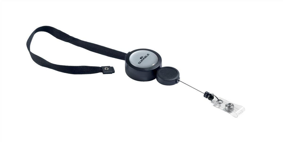 Durable Jojo Plus, Bandlänge 60 cm, schwarz, Packung à 10 Stück, 822901