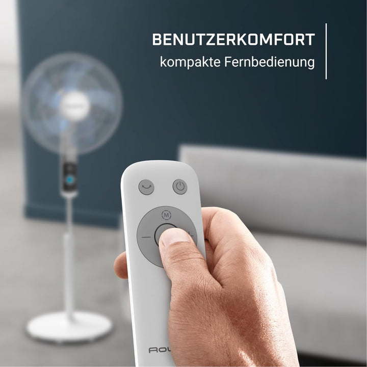 Rowenta Turbo Silence Standventilator, nur 35 dB(A) im Silent Night-Modus, energiesparend, 12 Geschw