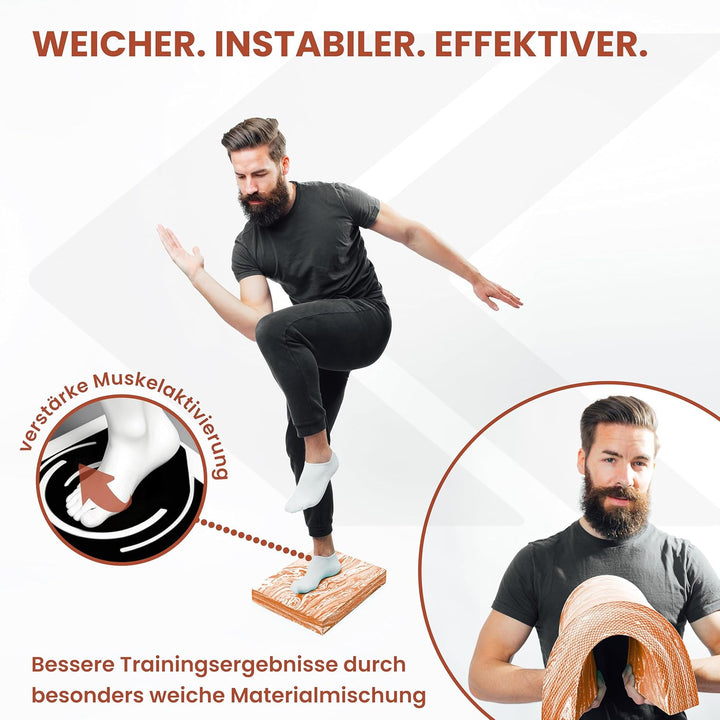 Balance Pad Aus Deutscher Entwicklung - Hoher Weichegrad Für Beste Trainingsergebnisse - Balance Kis